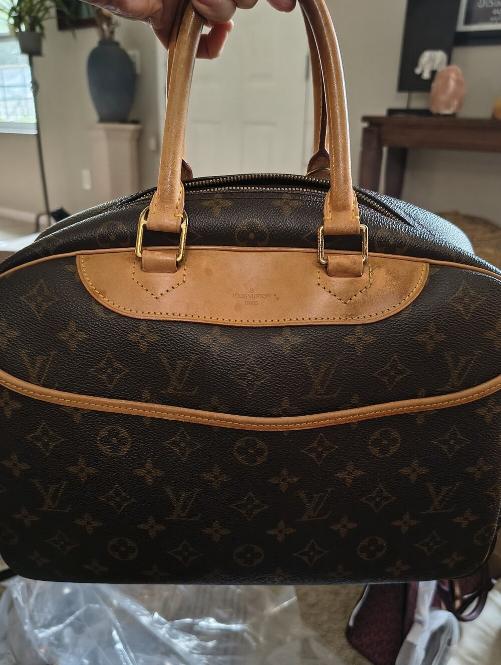 Louis Vuitton Monogram Deauville Satchel